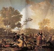 Francisco Goya The Picnic oil on canvas